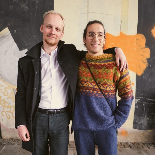 Portræt Hans og Benjamin 