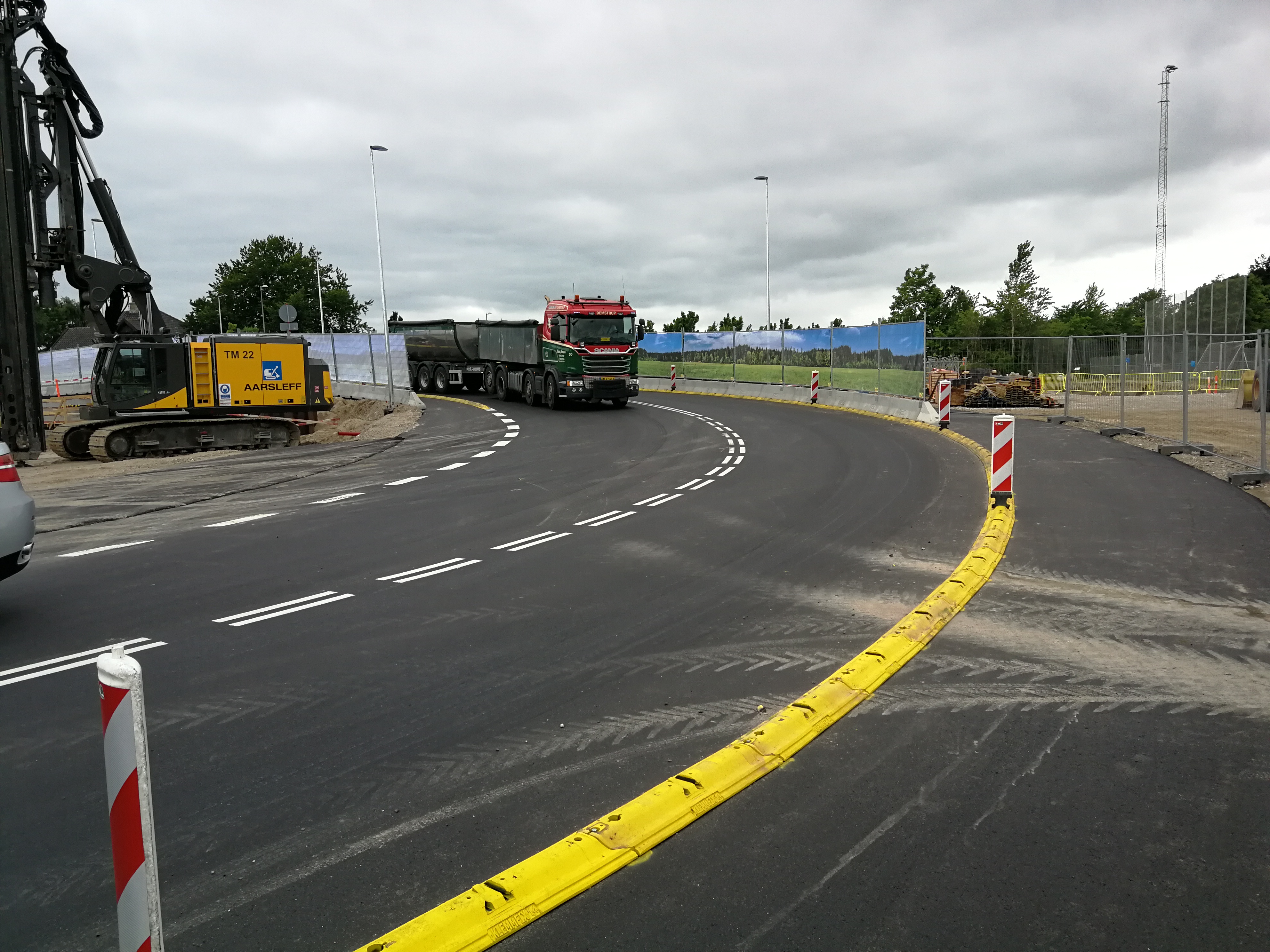 Midlertidig omlæggelse af Viborgvej nu færdig