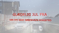 Julehilsen fra Den nye bane-København-Ringsted