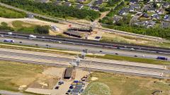 Luftfoto Køge Nord Station juni 2017