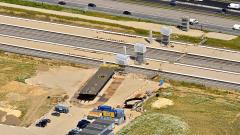 Luftfoto Køge Nord Station juni 2017