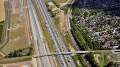 Luftfoto Køge Nord Station august 2016