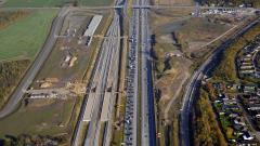 Luftfoto Køge Nord Station november 2016