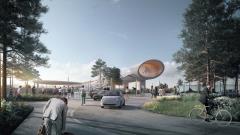 Køge Nord Station visualisering