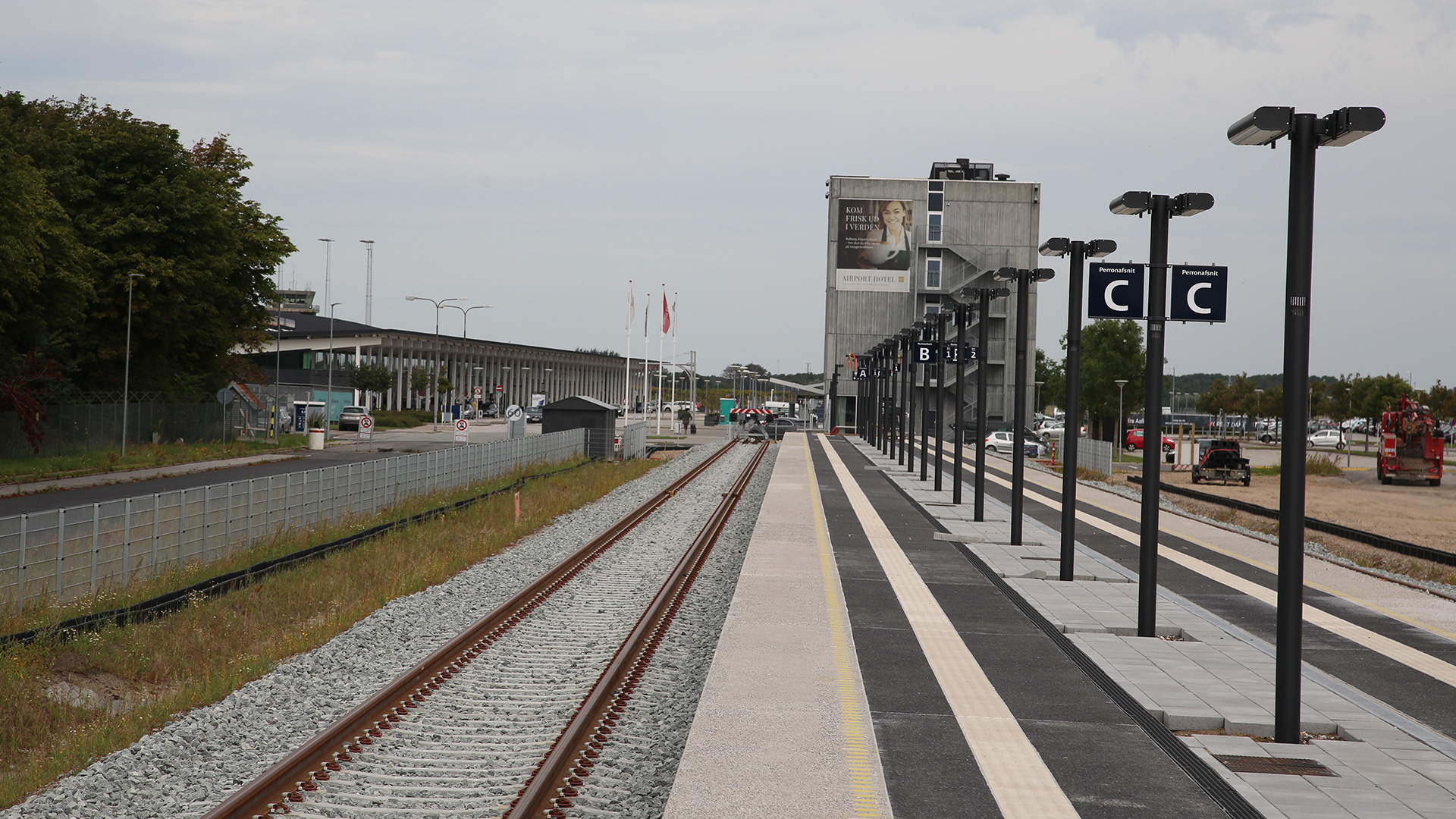 Billede af Aalborg Lufthavn Station