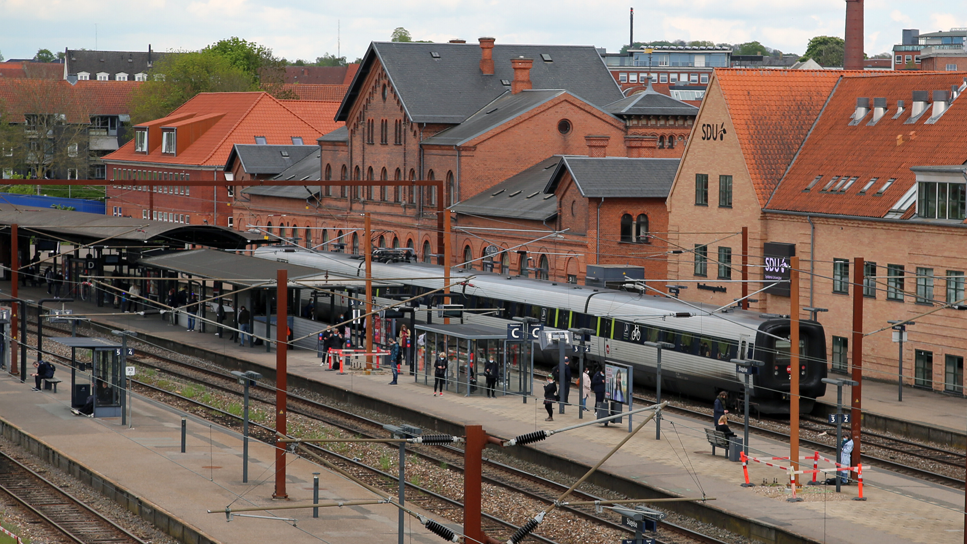 Slagelse station juni 2021