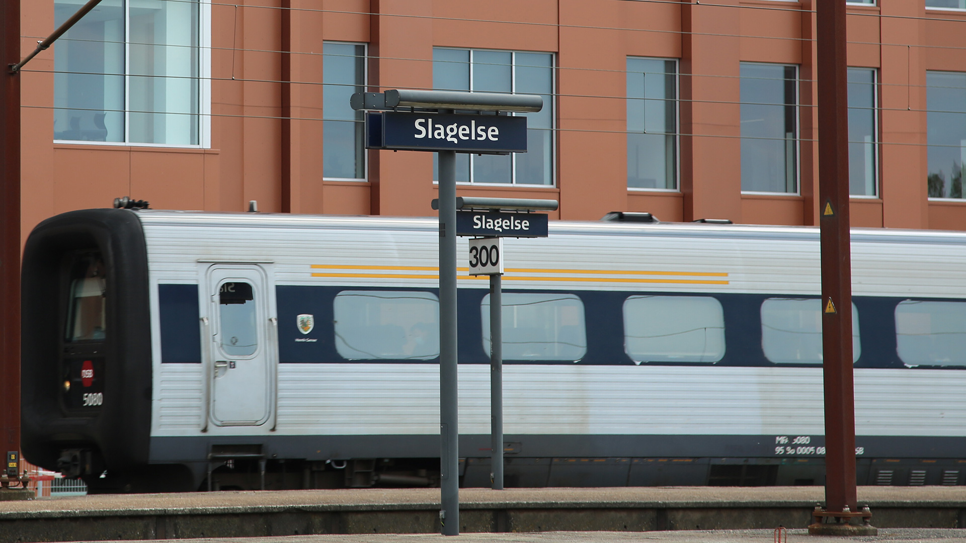 Tog igennem Slagelse Station