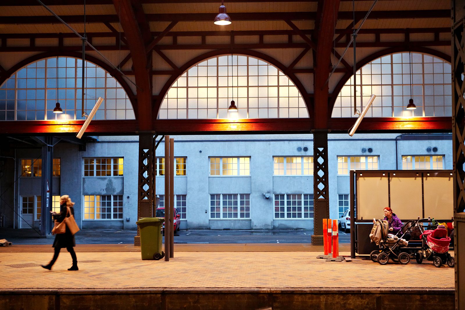 Perron på Aarhus Hovedbanegård
