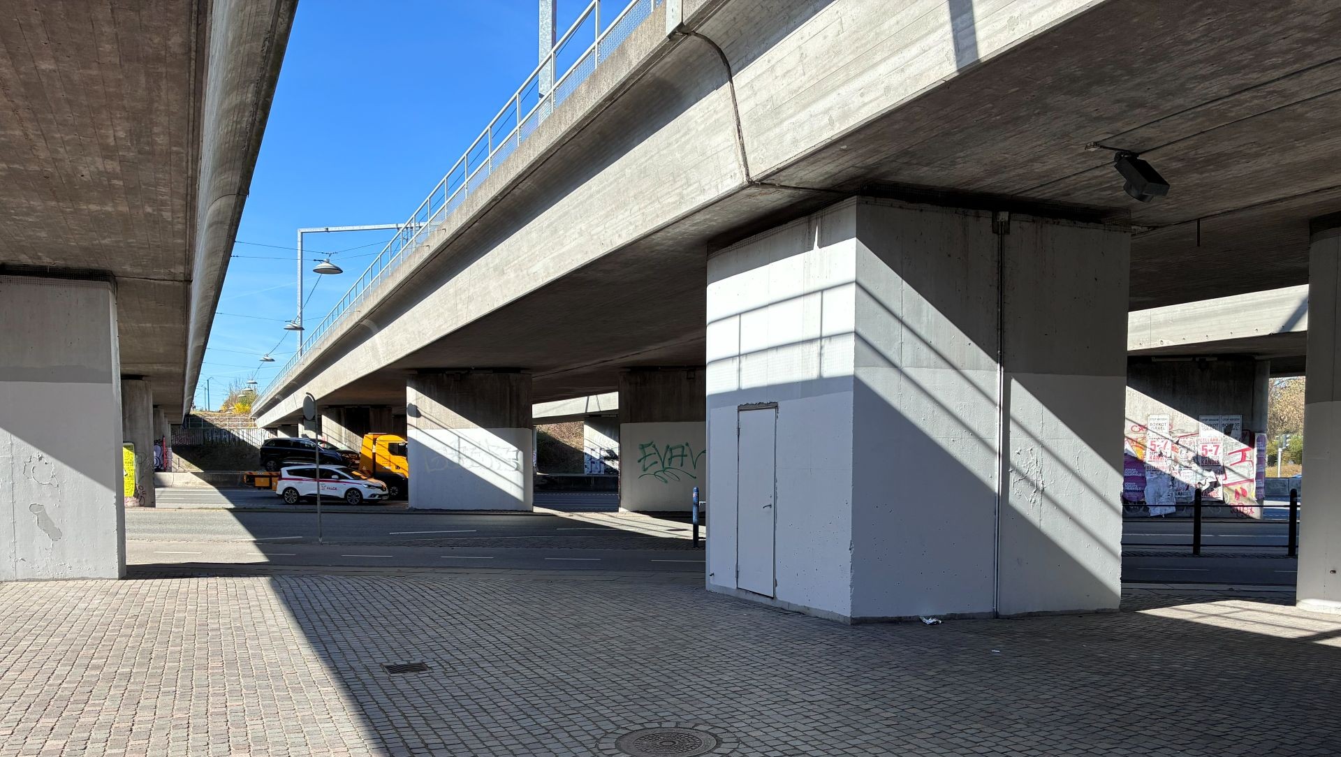 Broen der skal renoveres på Ryparken Station