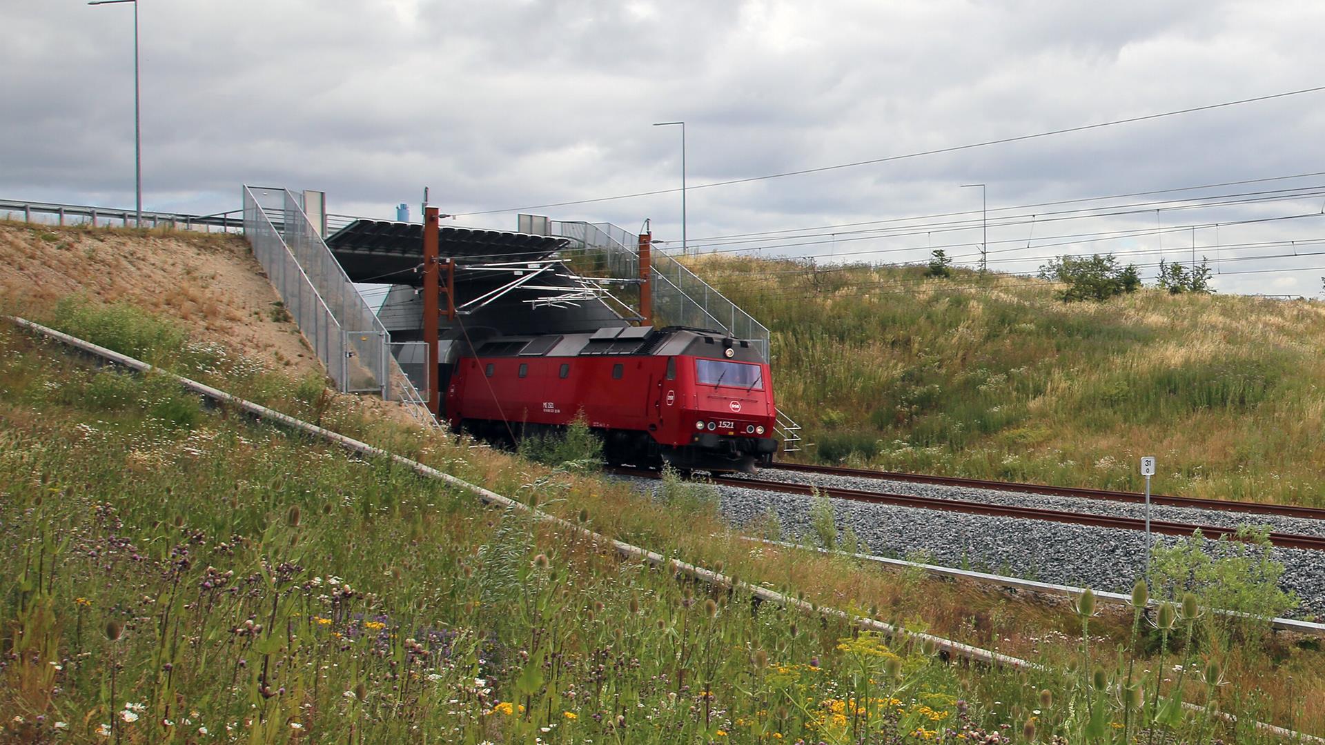 Test på Ringsted-Femern Banen